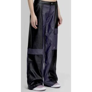 Air Jordan Classics 2.0 Luxe Plush Faux Leather Pants- Size XS - NWT